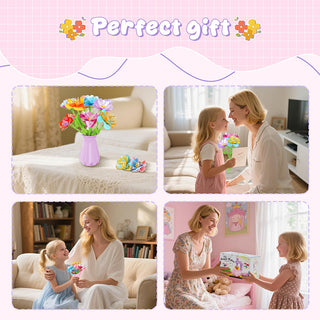 Sakerplus DIY Fabric Flower Craft Kit