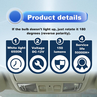 Sakerplus® Interior LED Dome Light Upgrade