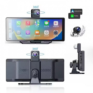 Sakerplus® 360° Rotating Wireless Carplay Display
