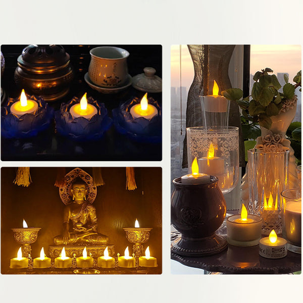 Sakerplus® Rechargeable LED Candles For Decorative Lighting