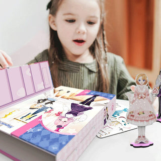 Sank Magnetic Princess Dress Up Paper Doll