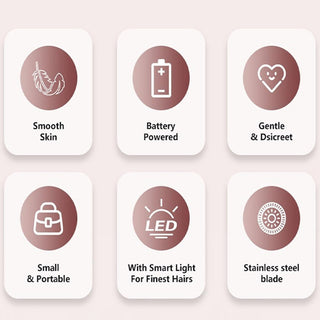 Sakerplus Portable Electric Hair Removal Device