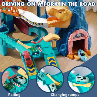 Sakerplus® Dinosaur Track Paradise Set