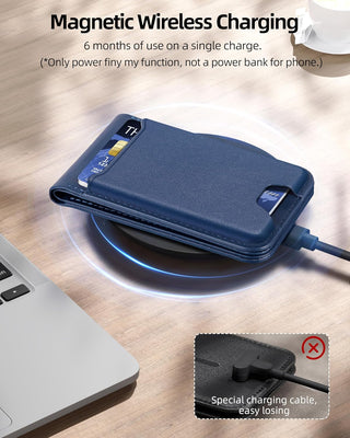 Sakerplus Magnetic Wallet With Adjustable Stand