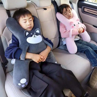 Sakerplus® Kids Plush Car Seat Pillow