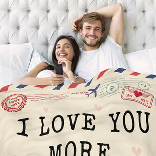 Sakerplus® Romantic Love Throw Blanket for Couples