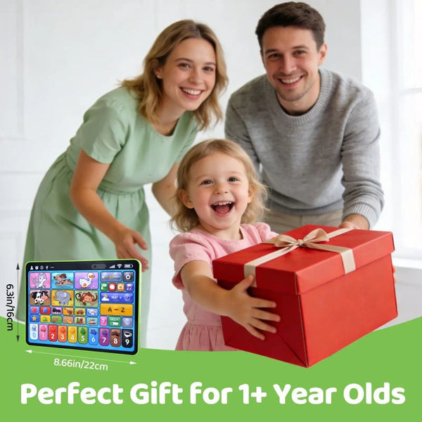 Sakerplus® Trilingual Interactive Learning Tablet Toy For Toddlers