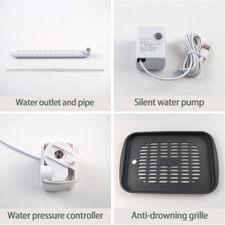 Sakerplus® Automatic Bird Bath Fountain Box