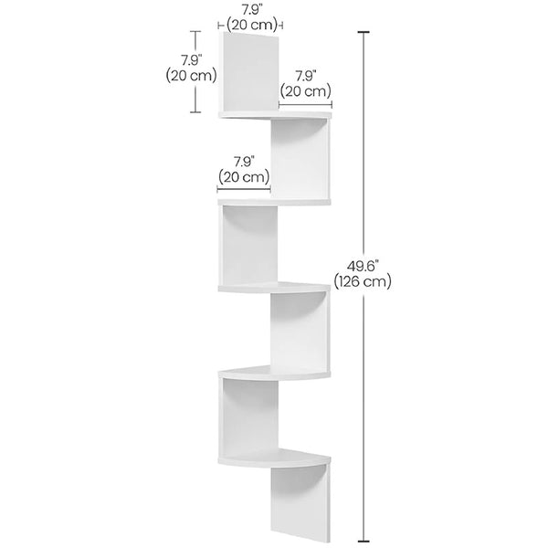 Sakerplus® Multi-Tier Wall Mount Corner Shelf