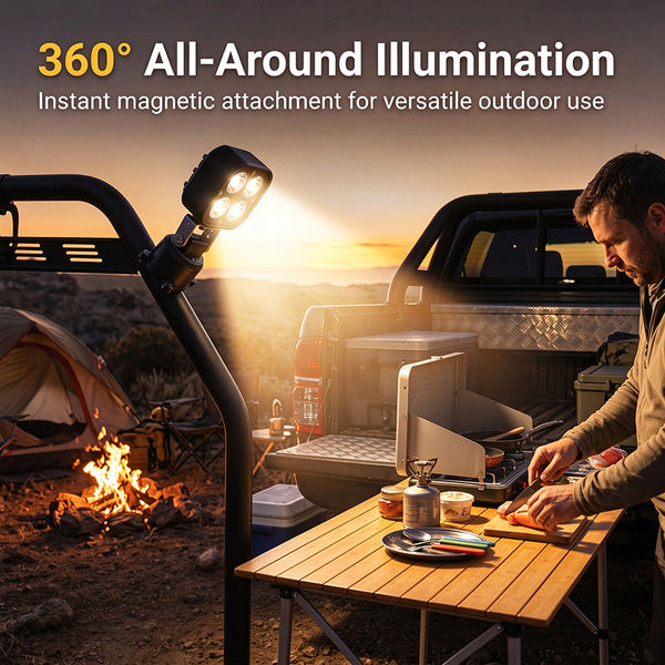 Sakerplus® 360° App-Controlled Magnetic Work Light