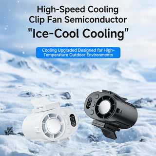 Sakerplus® Portable Ice Cooling Waist Fan