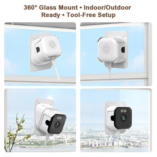Sakerplus® 2K Dual Band Window Security Camera