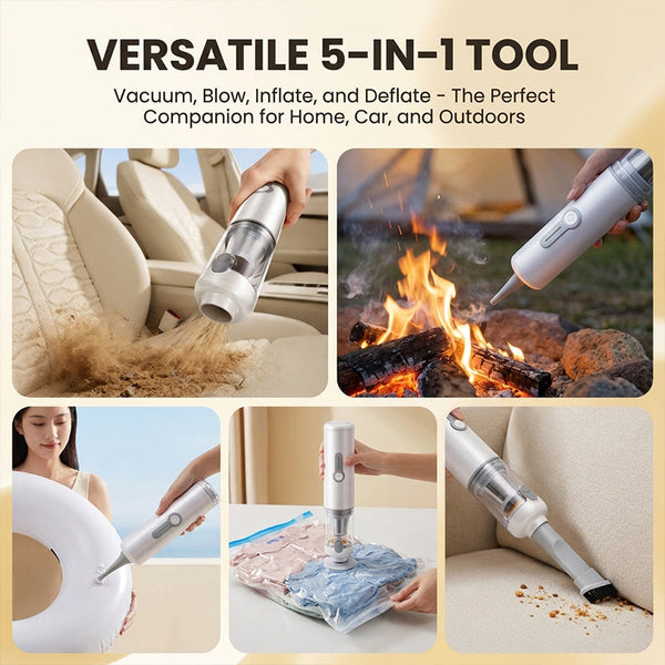 Sakerplus® Cordless Car Vacuum And Air Duster