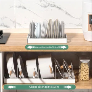 Sakerplus Expandable Pots And Pans Organizer