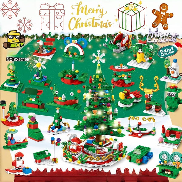 Sakerplus® Building Block Advent Calendar