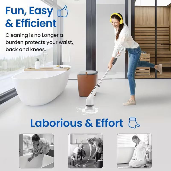 Sakerplus® Electric Spin Scrubber Cleaner