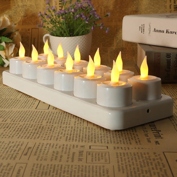 Sakerplus® Rechargeable LED Candles For Decorative Lighting