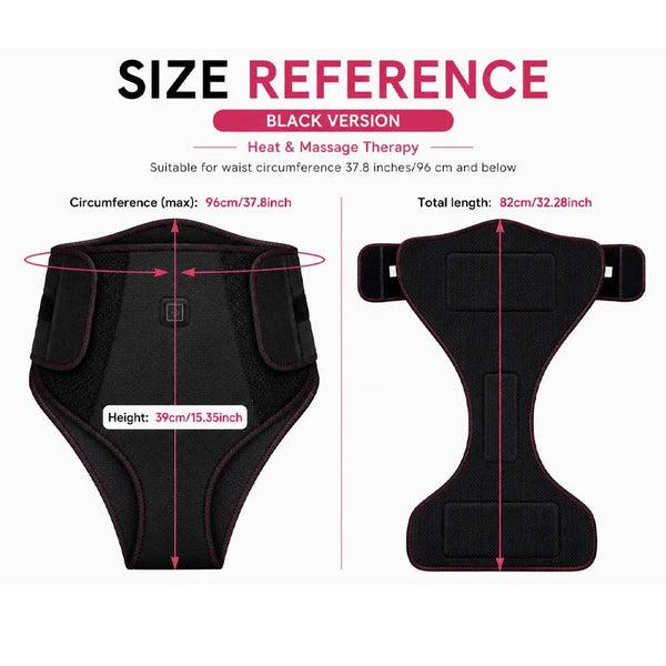 Sakerplus® Heated Massage Waist Support Belt