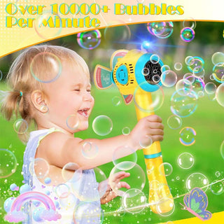 Sakerplus® Automatic Submarine Pinwheel Bubble Wand Toy