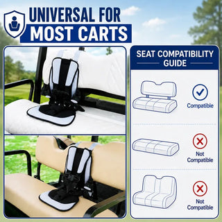 Sakerplus® Universal Golf Cart Child Safety Seat