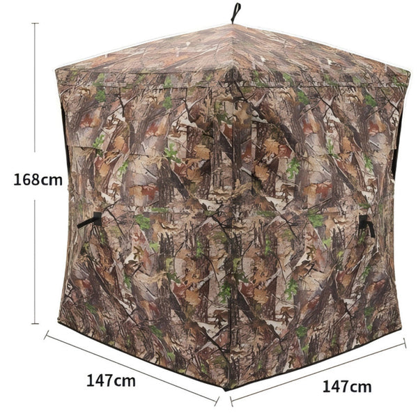 Sakerplus® See Through Ground Hunting Blind