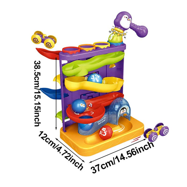 Sakerplus® Interactive Penguin Ball Track Toy