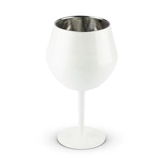 Sakerplus® Stemmed Stainless Steel Wine Glass