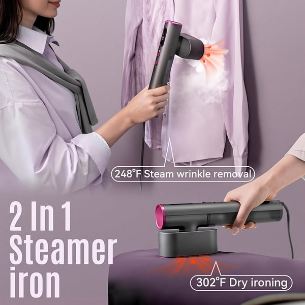 Sakerplus Rotatable Handheld Garment Steamer