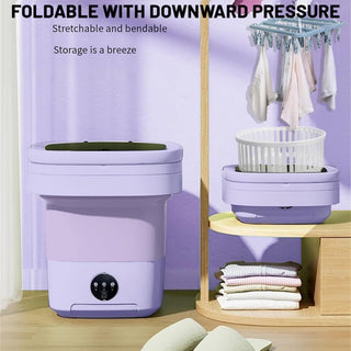 Sakerplus® Foldable Portable Mini Washing Machine