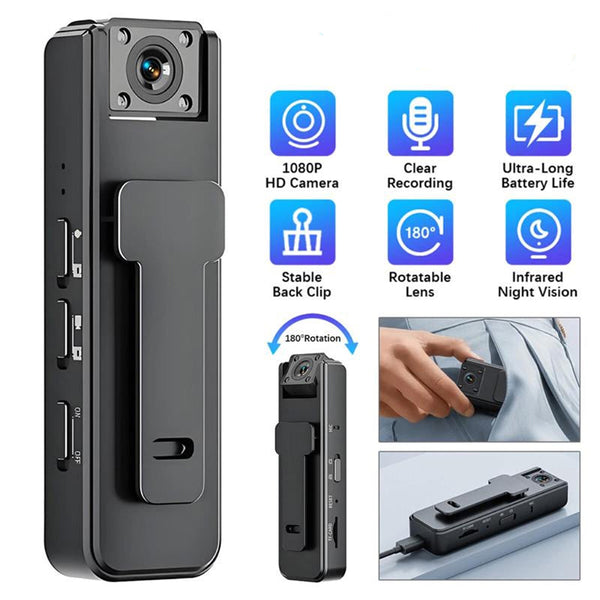 Sakerplus Wireless Body Camera Camcorder