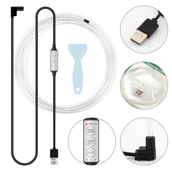 Sakerplus® USB Car LED Lights with APP Control