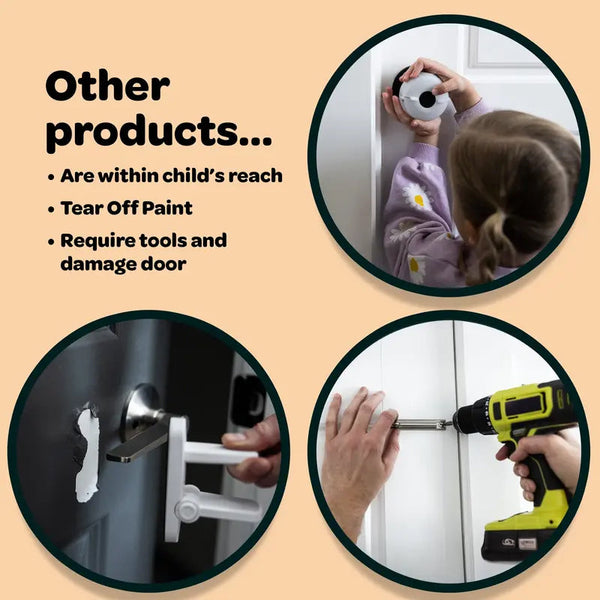 Sakerplus® Childproof Easy Install Door Lock