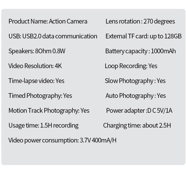 Sakerplus Portable Video Blog Camera
