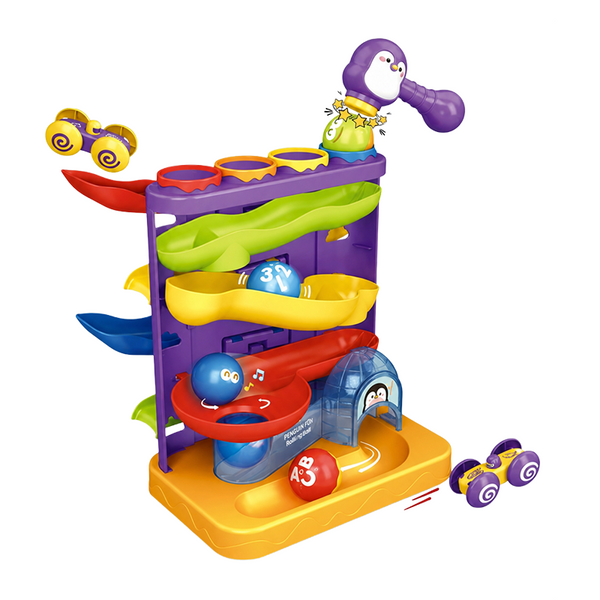 Sakerplus® Interactive Penguin Ball Track Toy