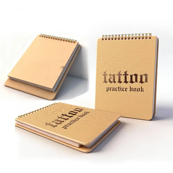 Sakerplus® Spiral Bound Tattoo Practice Skin Book