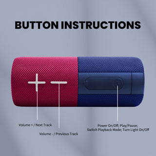 Sakerplus Magnetic Dual Splittable Bluetooth Speaker