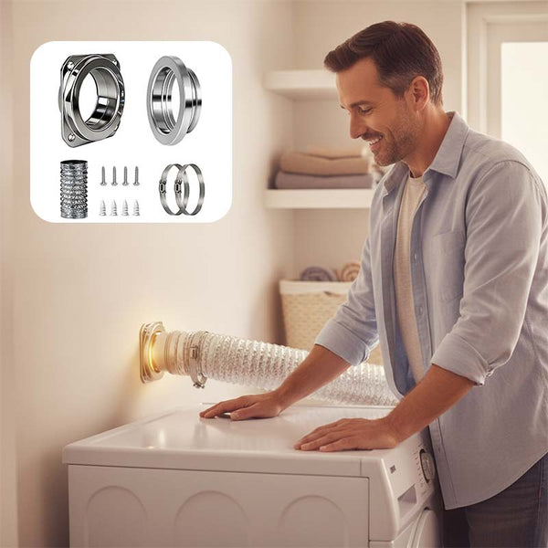 Sakerplus® Magnetic Dryer Vent Connector Kit