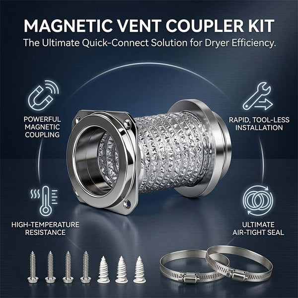 Sakerplus® Magnetic Dryer Vent Connector Kit