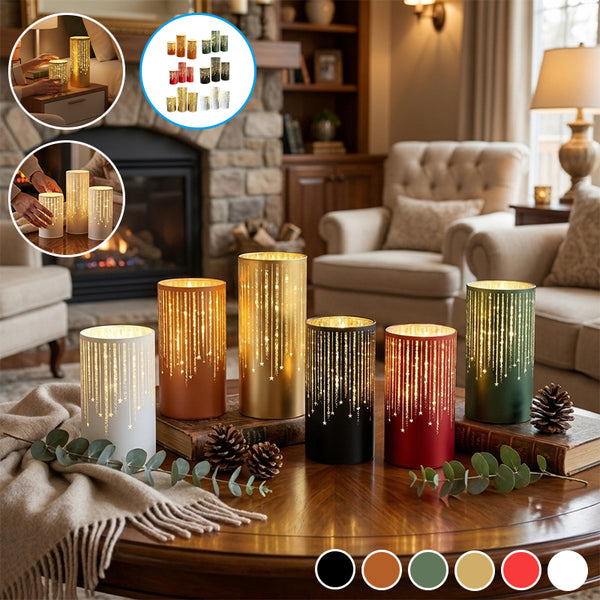Sakerplus® Starry Night Flameless LED Candle Set