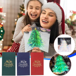 SAKER® Christmas 3D Card Pop-Up