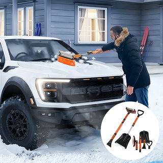 Sakerplus® Winter Snow Brush Scraper Tool