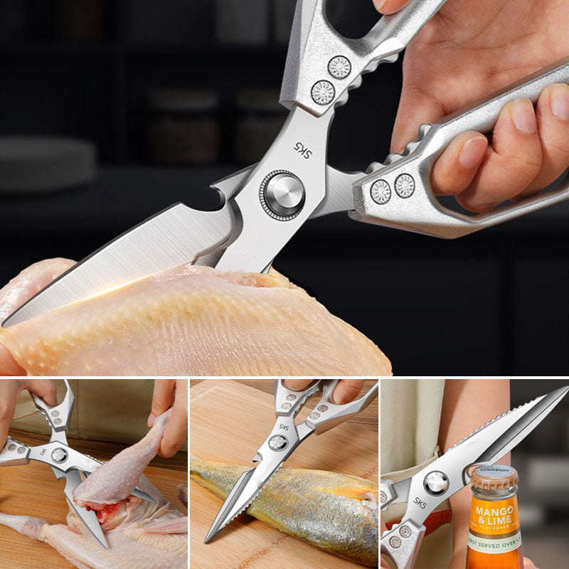 Sakerplus Heavy Duty Poultry Kitchen Scissors are professional-grade ...