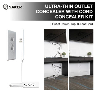 SAKER® Ultra-Thin Outlet Concealer