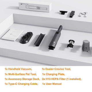 Sakerplus Cordless Portable Handheld Vacuum Cleaner