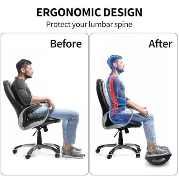 Sakerplus® Under Desk Footrest For Office Comfort