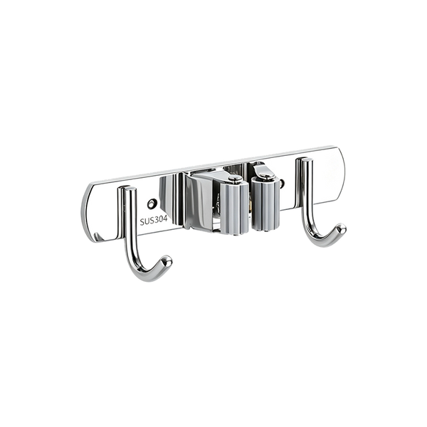 Sakerplus® Stainless Steel Broom Mop Holder Wall Mount
