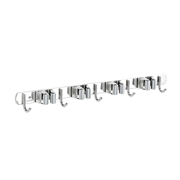 Sakerplus® Stainless Steel Broom Mop Holder Wall Mount