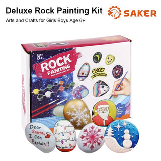 SAKER® Deluxe Rock Painting Kit