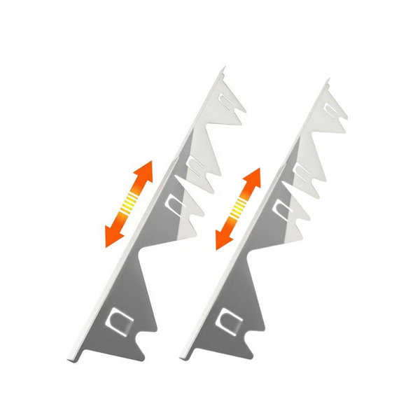 Sakerplus® Stove Gap Covers Stainless Steel