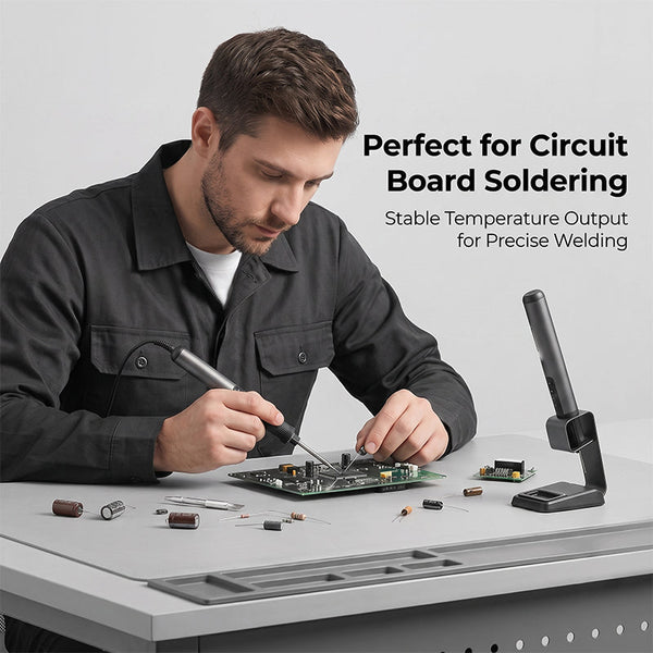 Sakerplus® Professional Cordless Digital Soldering Iron